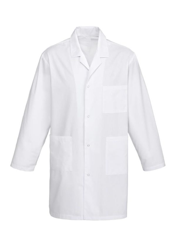 Unisex Classic Lab Coat White