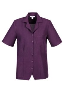 Short Sleeve Esylin Shirt Grape