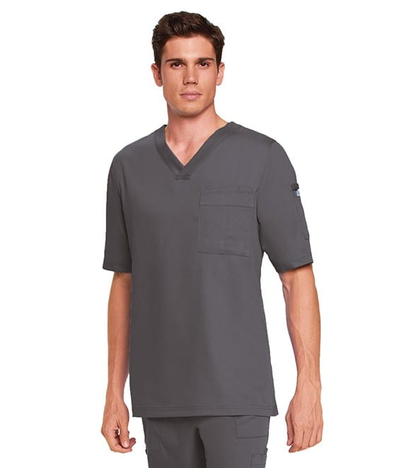 Gray scrub hotsell top